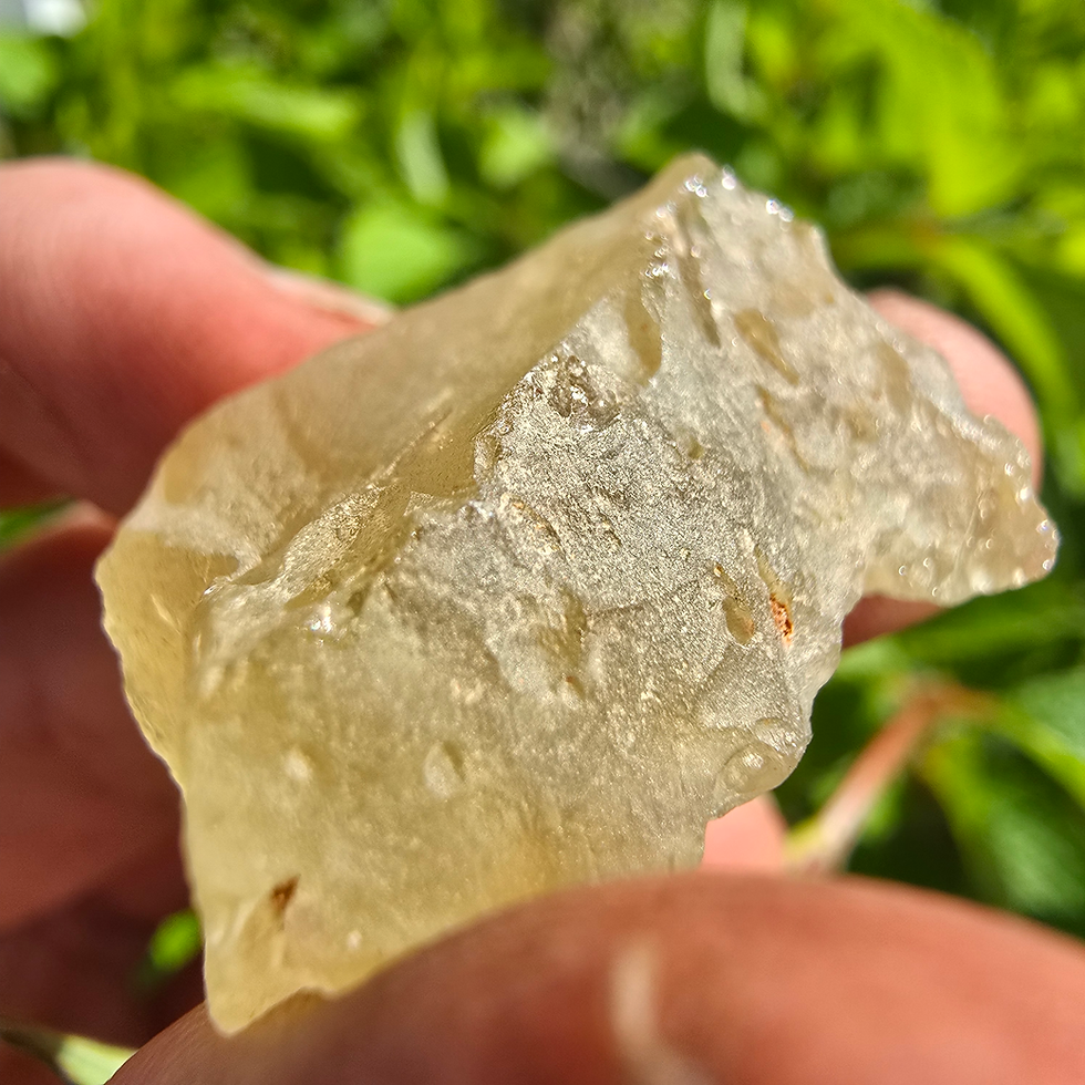 Thumbnail: Raw Libyan Desert Glass fragment