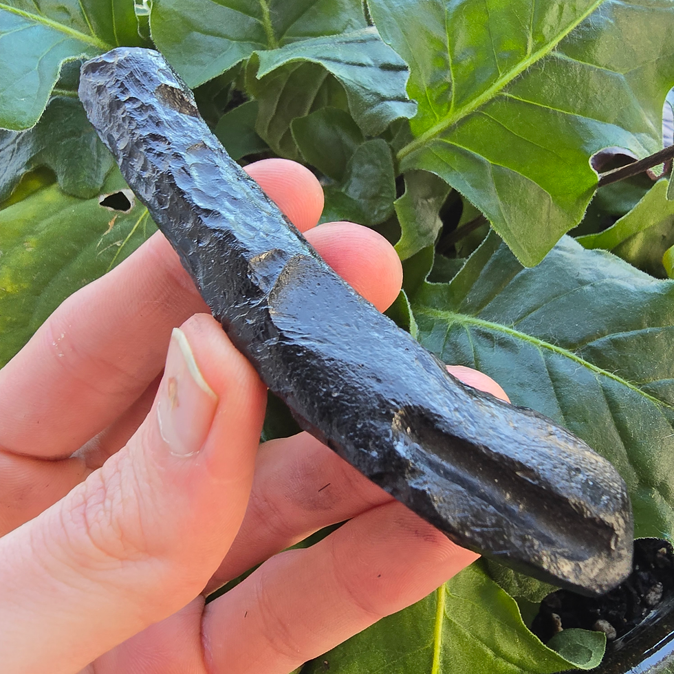 Thumbnail: Thailand Indochinite tektite 55.37g Angel Chime