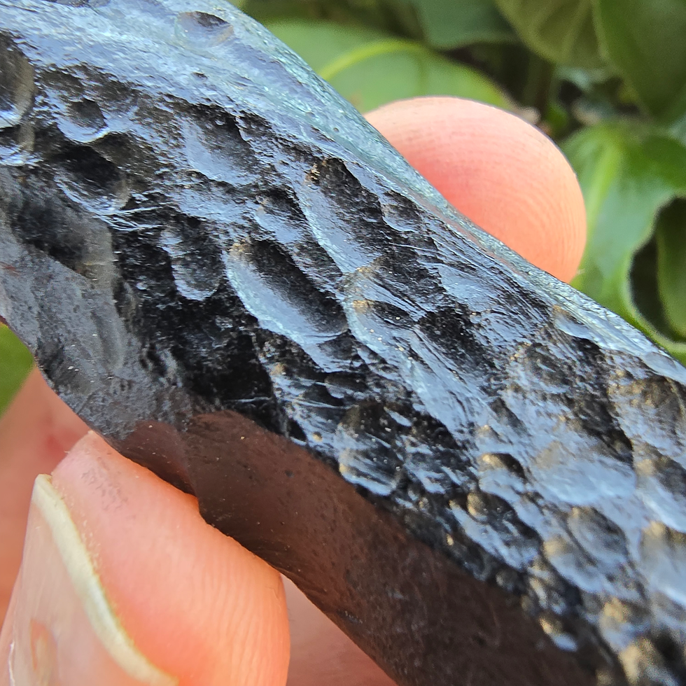 Thumbnail: Thailand Indochinite tektite 55.37g Angel Chime