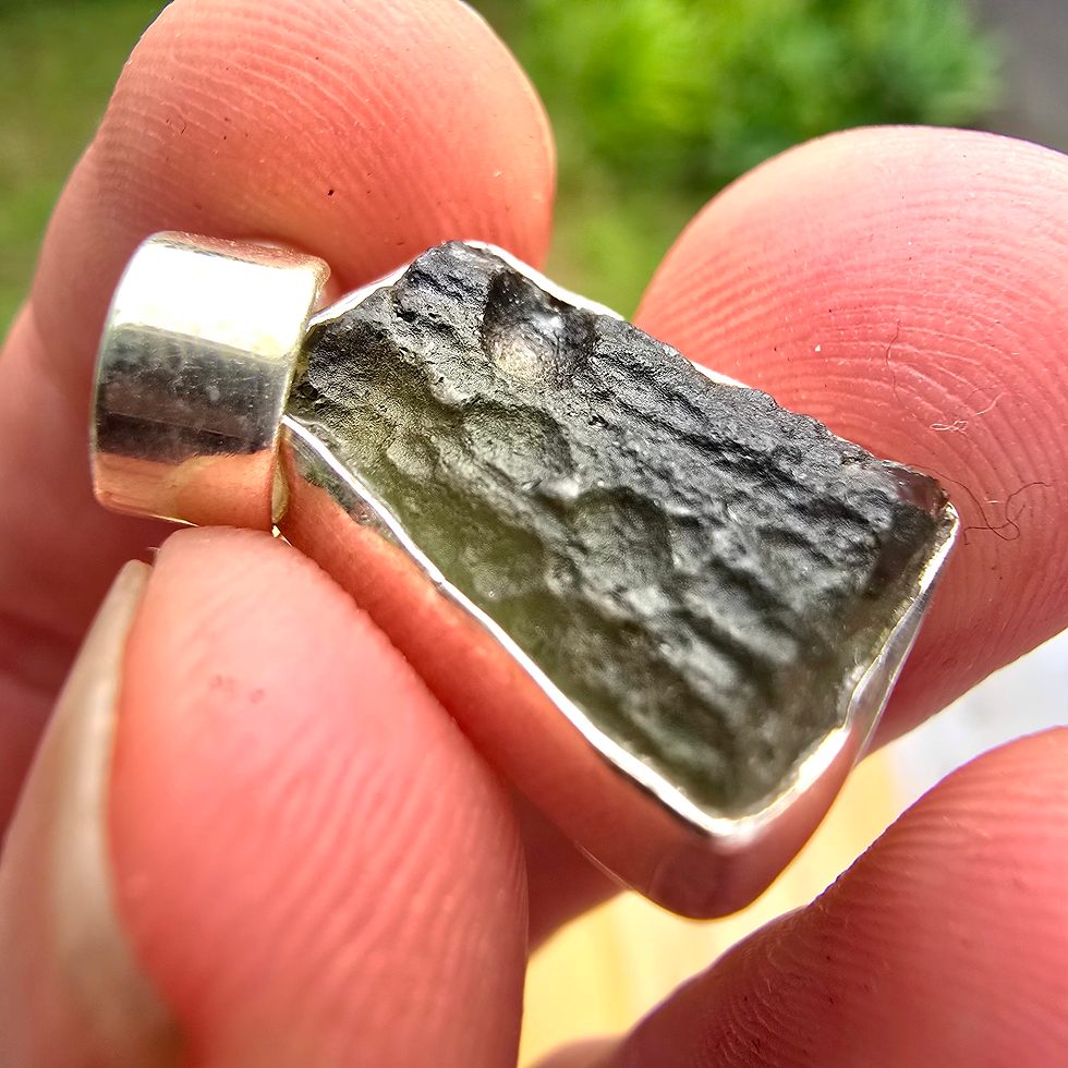 Thumbnail: Moldavite Pendant