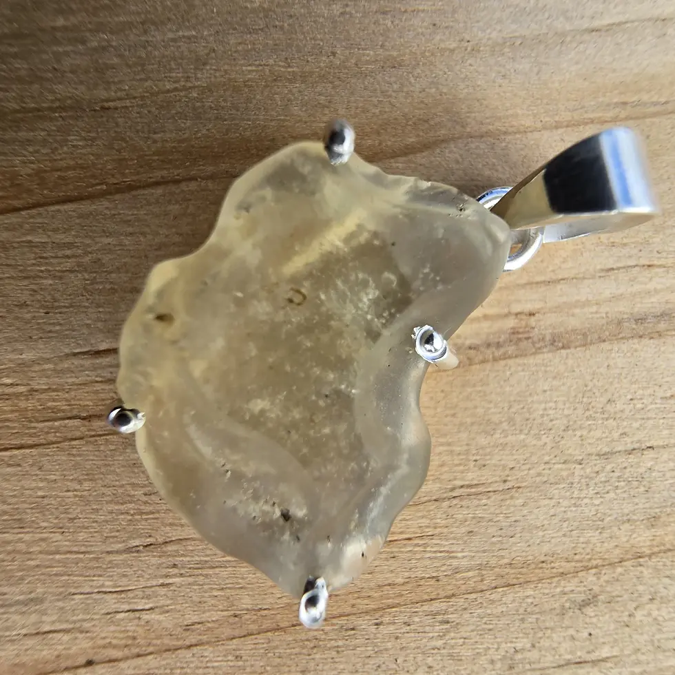 Thumbnail: Libyan Desert Glass Pendant