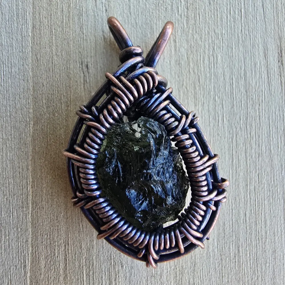 Moldavite Pendant 1.34g