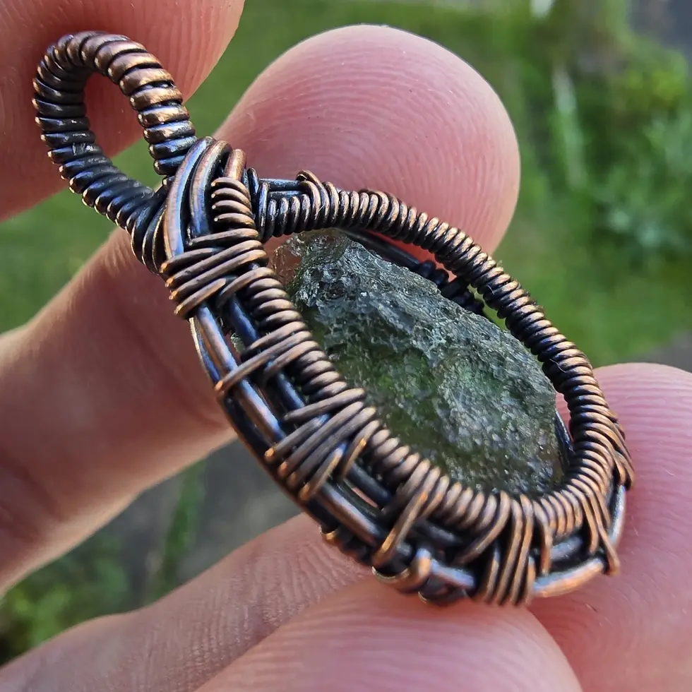 Thumbnail: Moldavite Pendant 0.81g