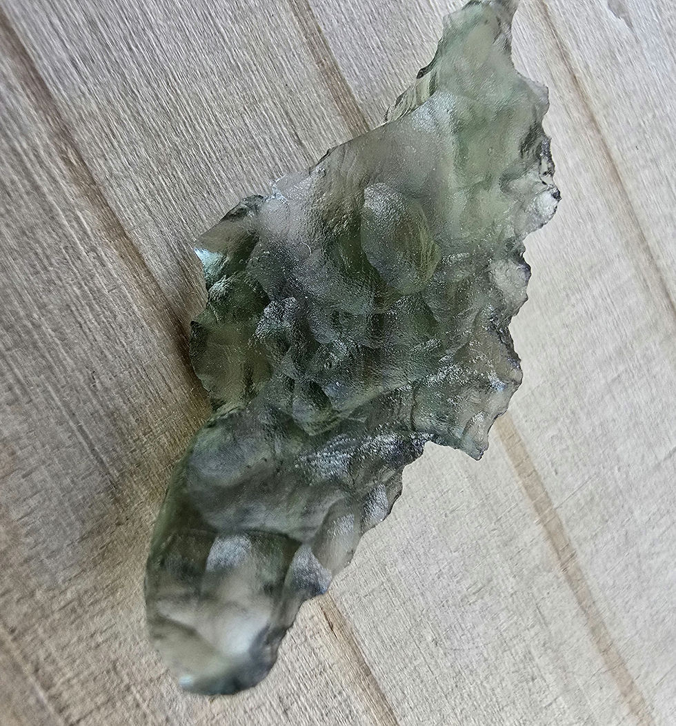 Thumbnail: Translucent Libyan Desert Glass Pendant, 3.61g