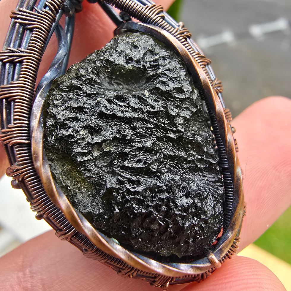 Thumbnail: Moldavite Pendant