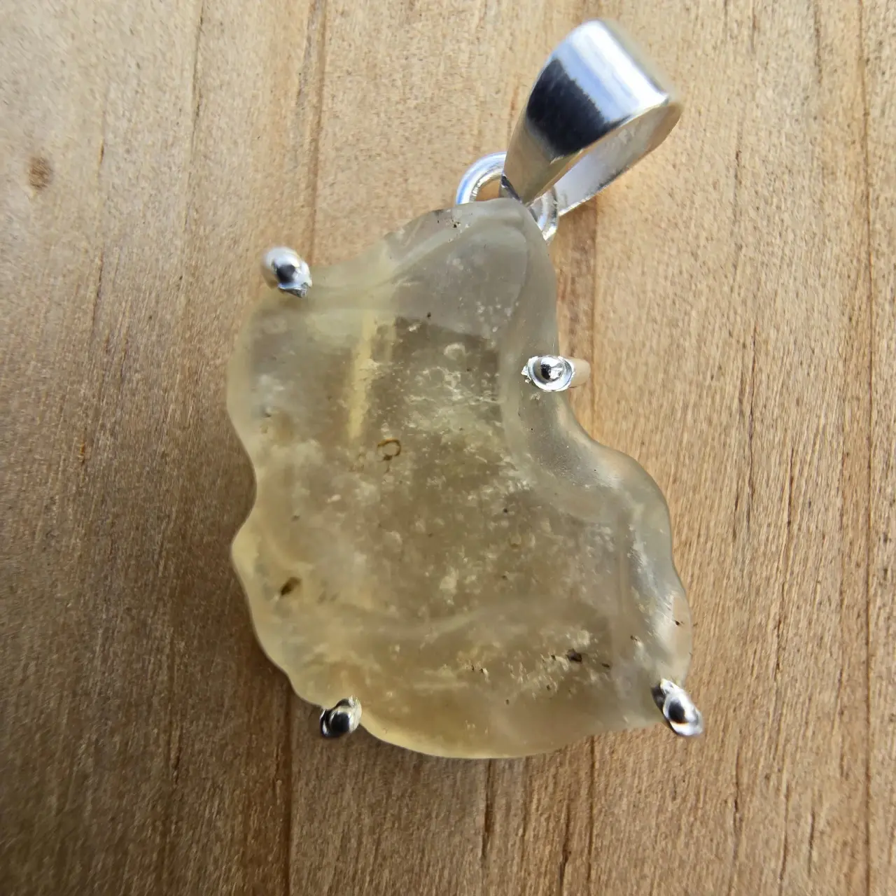 Libyan Desert Glass Pendant
