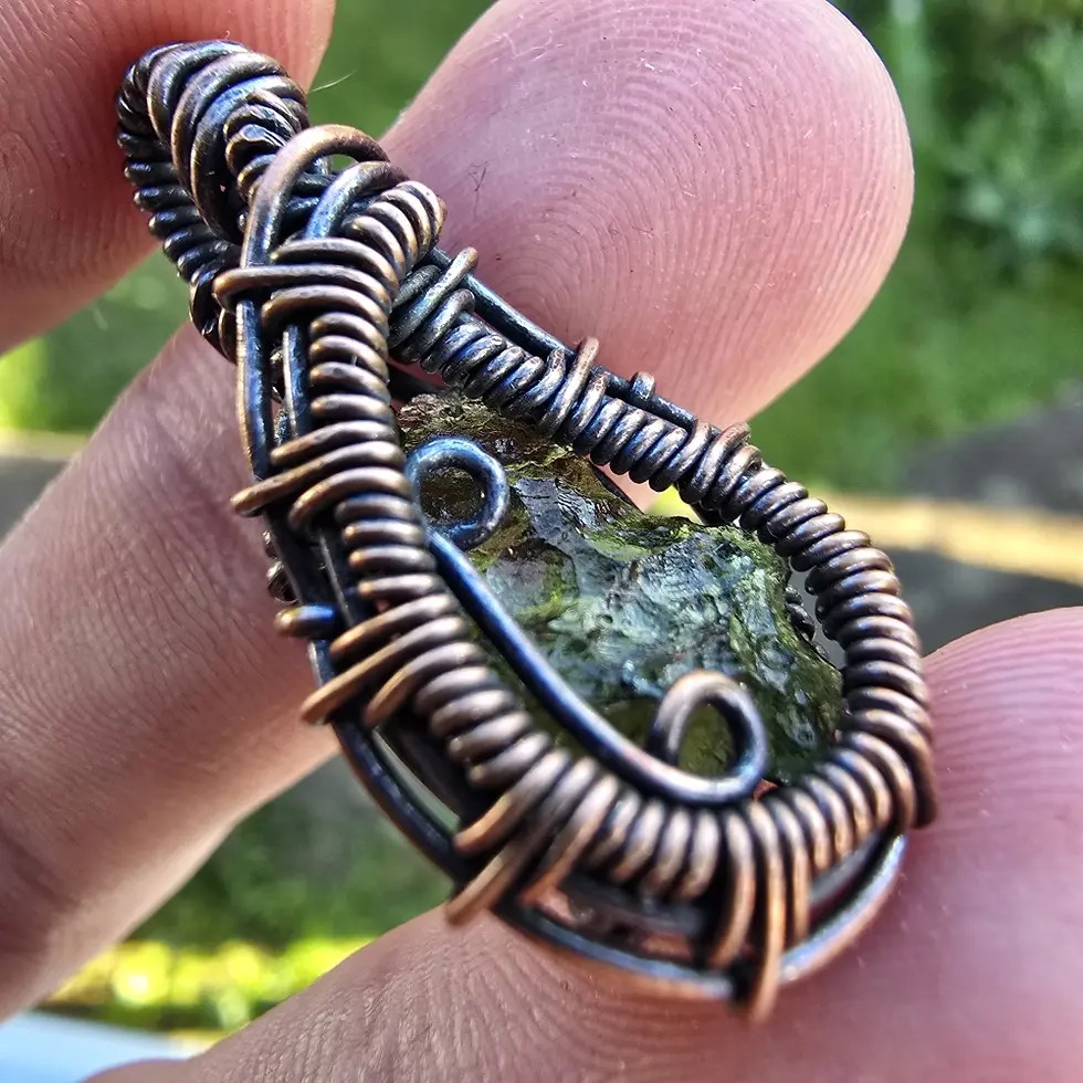 Thumbnail: Moldavite Pendant 0.61g