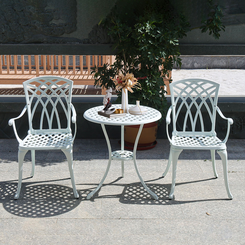 Miniatura: 3 Piece Bistro Set for Outdoor