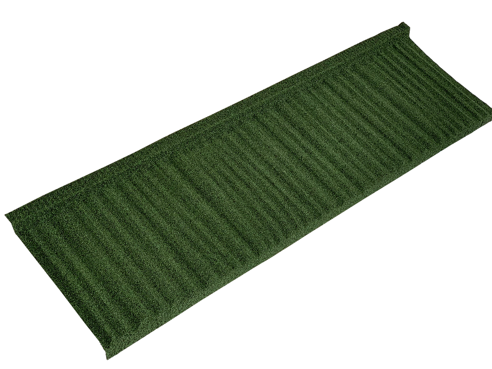 Miniatura: Wood Grain Stone Coated Metal Roofing Tile