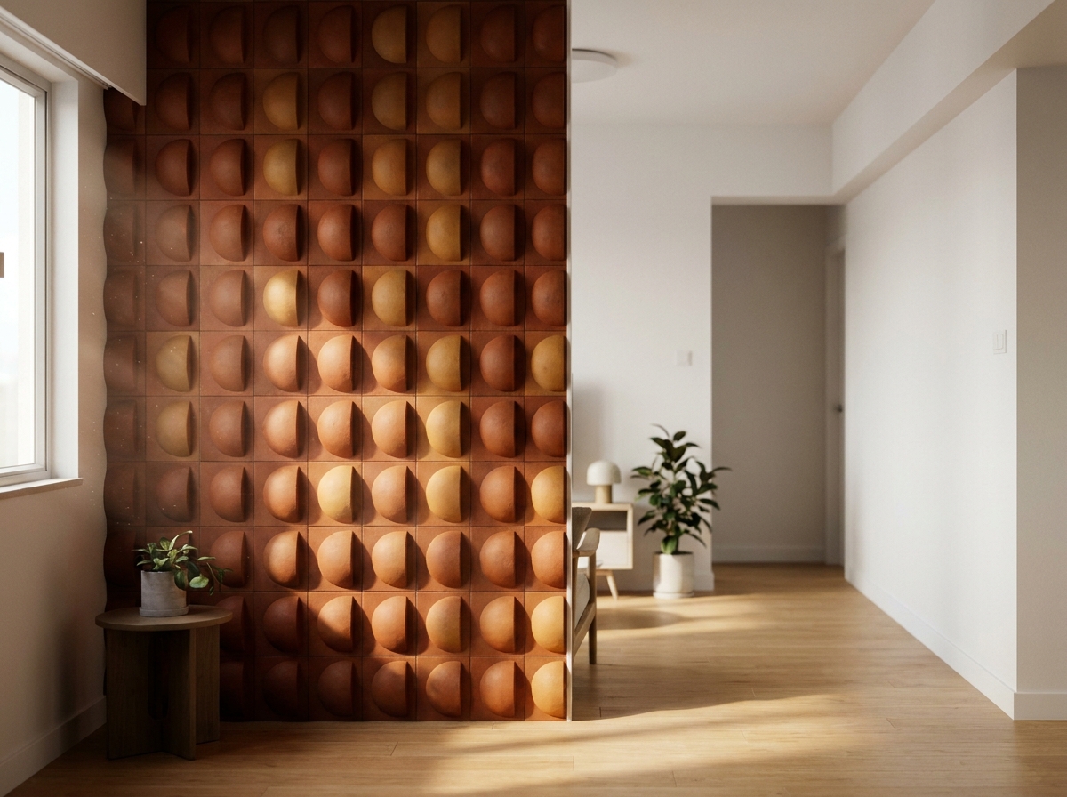Note Design Studio Turns-Two Dimensional Mutina Tiles into Geometric Bricks — CLAY Interior Design