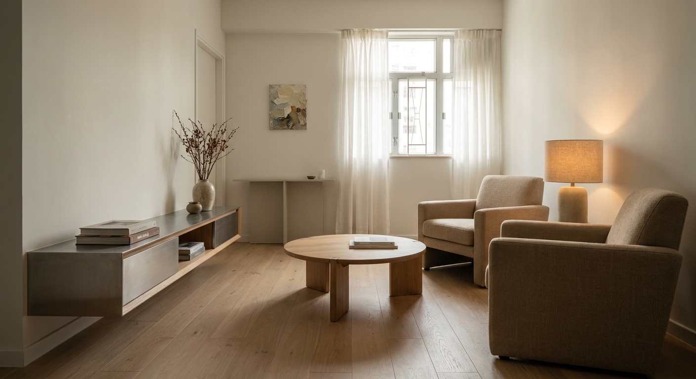living room styling hong kong — CLAY Interior Design 室內設計