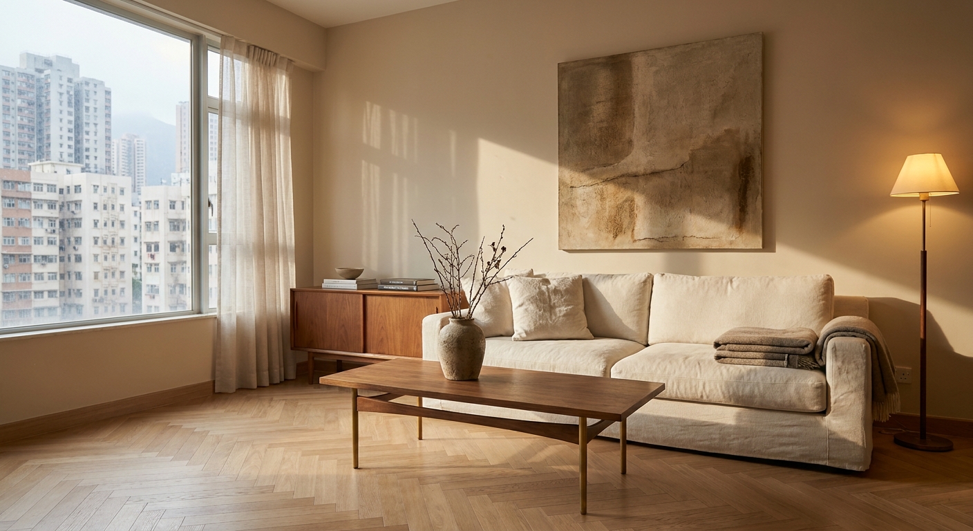 living room styling services — CLAY Interior Design 室內設計