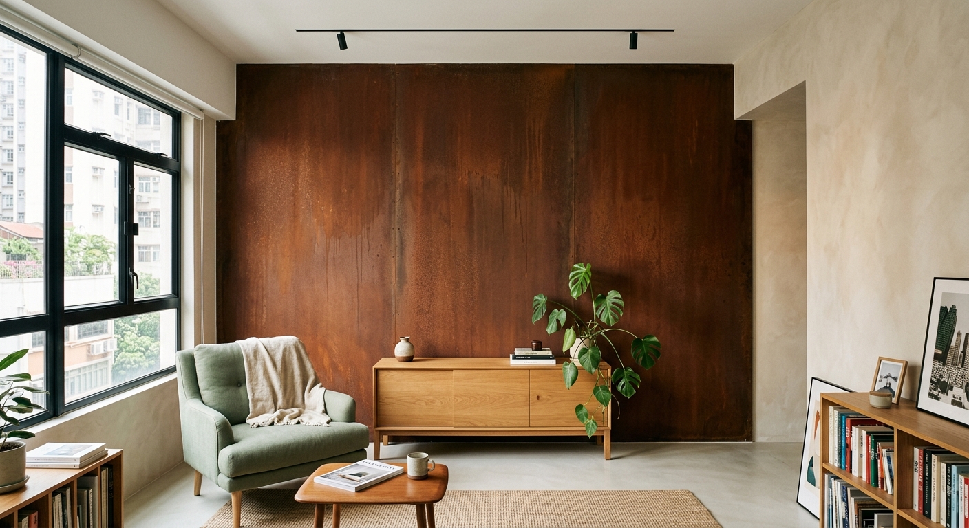 Clayton Korte creates weathering-steel barn for California winery — CLAY Interior Design