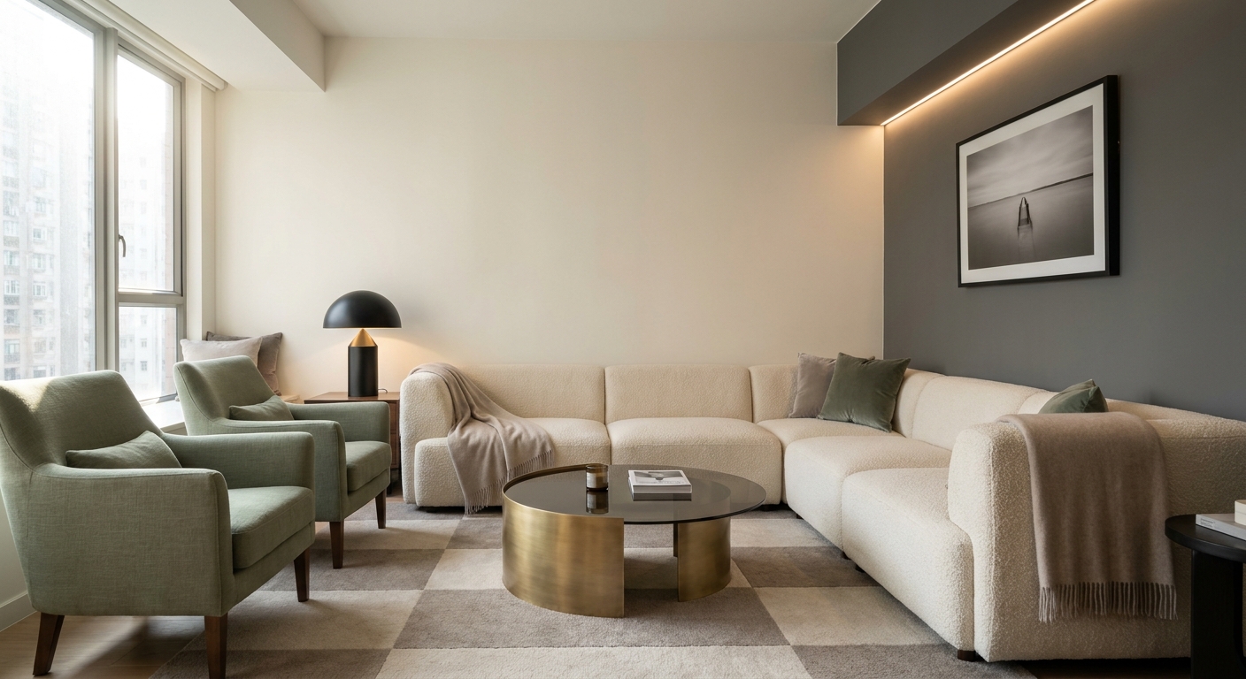 living room styling hong kong — CLAY Interior Design 室內設計
