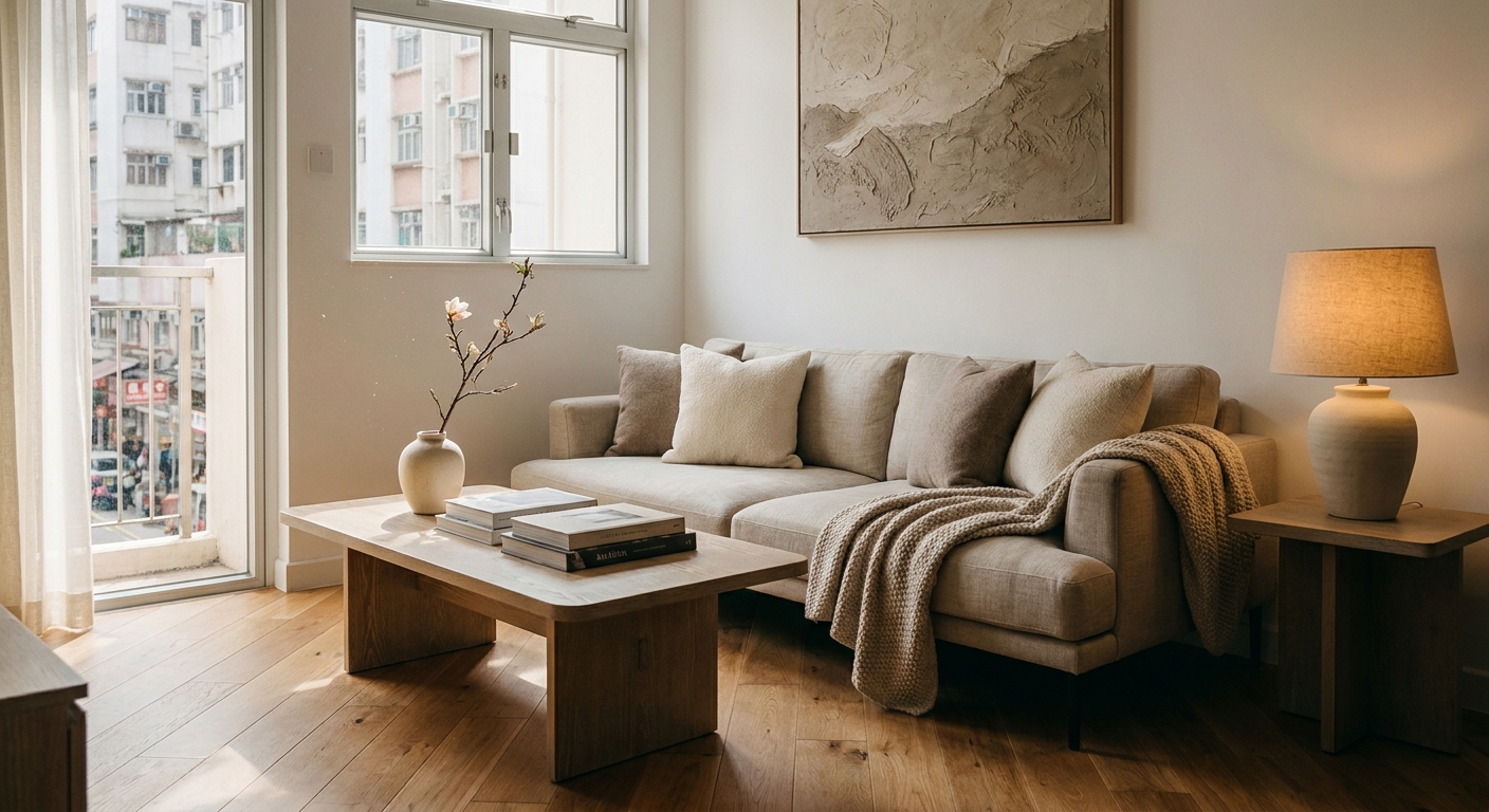 living room styling services — CLAY Interior Design 室內設計