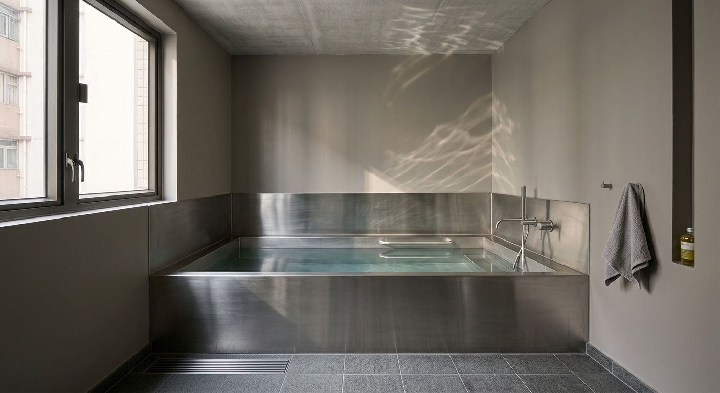 Images show near-complete prototype of swimming pool designed to float in New York river — CLAY Interior Design