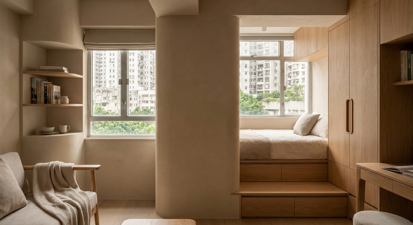 Compact Warsaw apartment evokes "ingenuity and efficiency" of maritime architecture — CLAY Interior Design