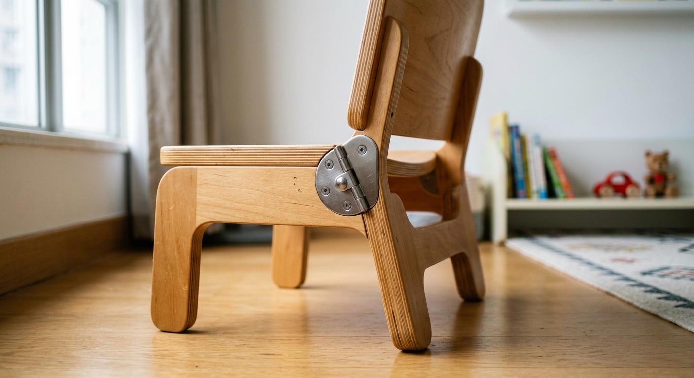Casul chair unfolds to become a children's play set — CLAY Interior Design