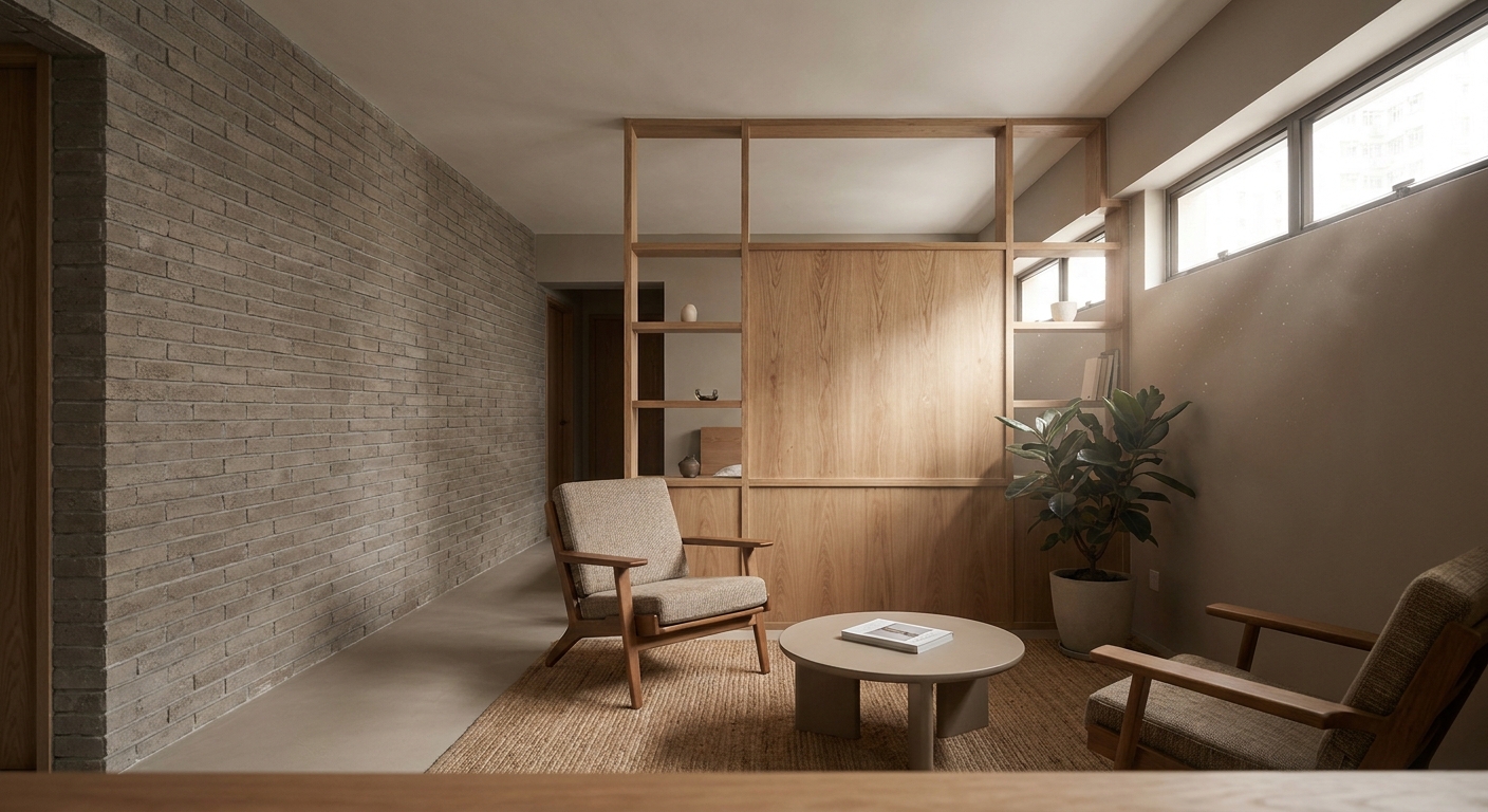 House of EM draws on mid-century design principles for brick-clad home — CLAY Interior Design