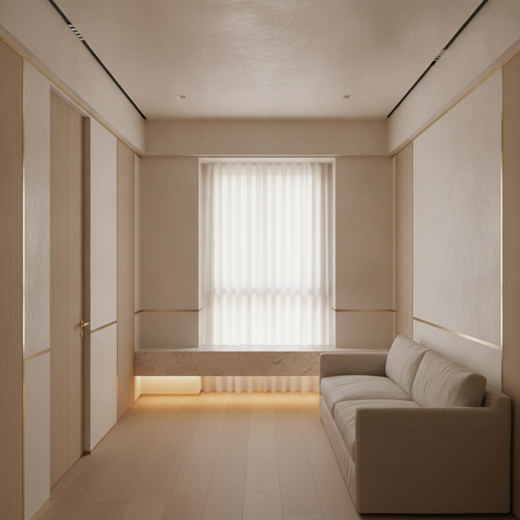 輕奢風 客廳 — CLAY Interior Design 室內設計