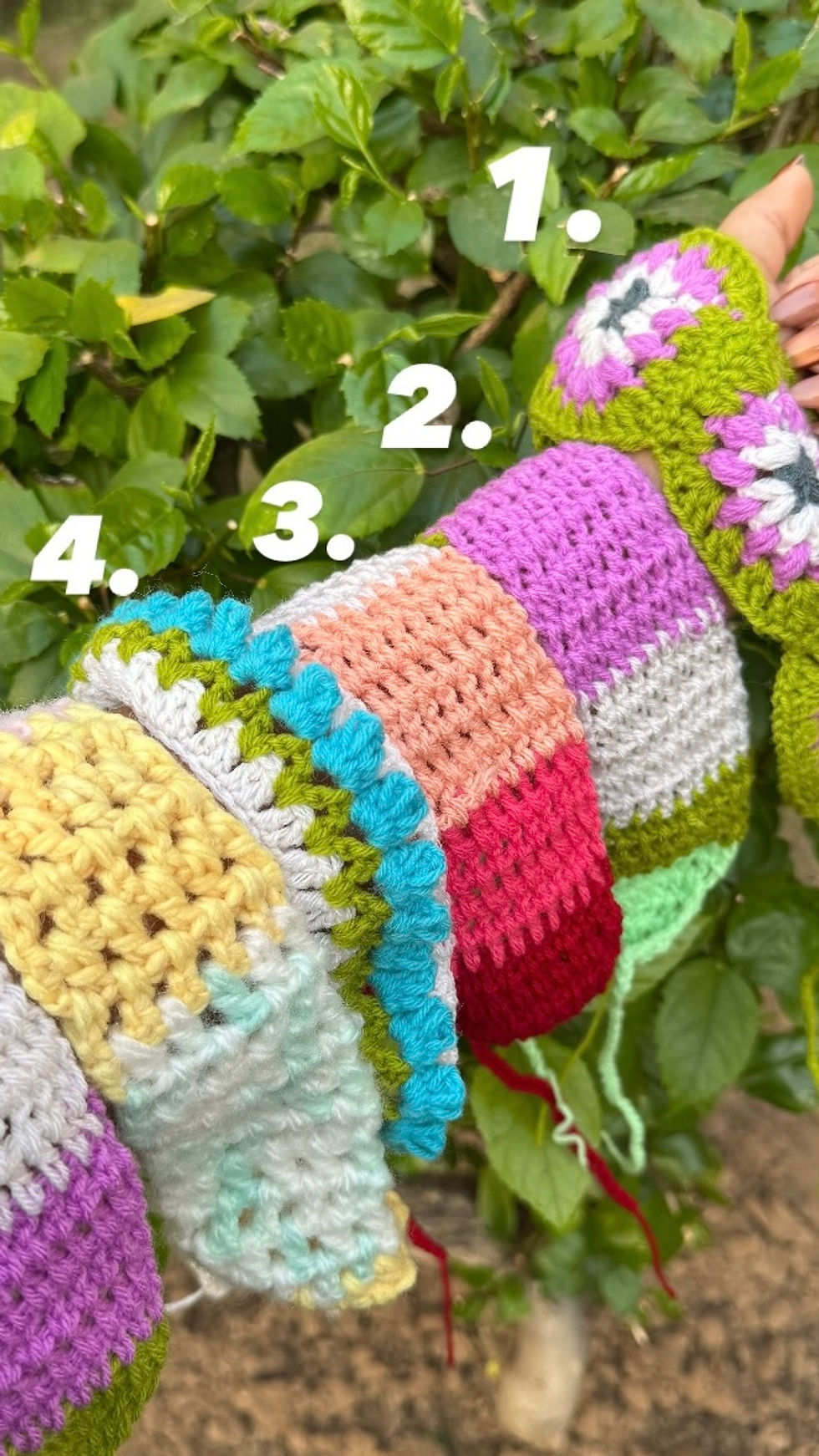 थंबनेल: Crochet hairbands
