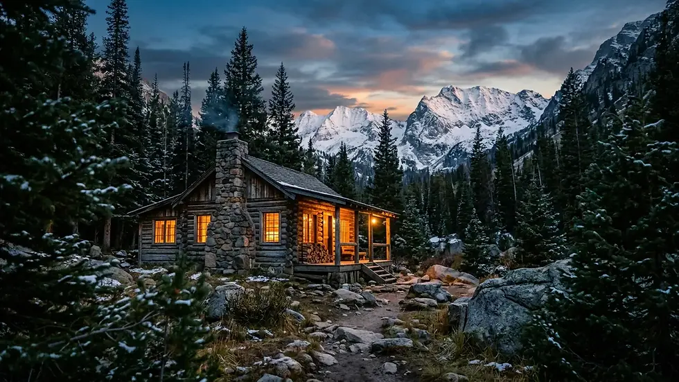 Cozy Boulder cabins nestled in the Colorado Rocky Mountains