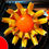 Thumbnail: Super Sunshine Vintage Accessories Pack: Belt, 60’s Enamel Flower Pin, 60’s Earr