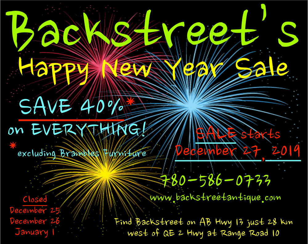 Happy New Year Sale
