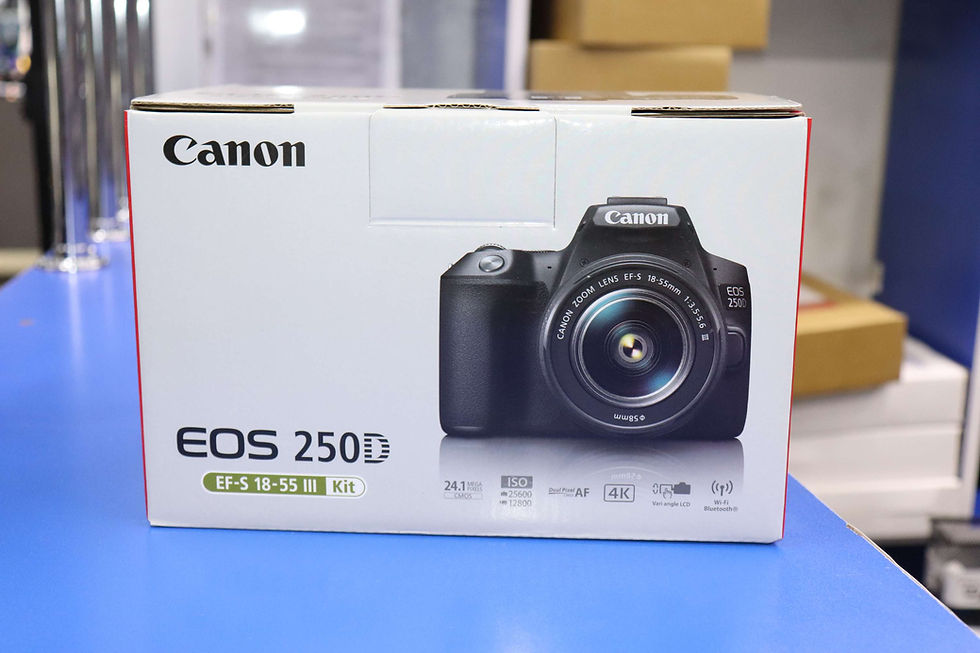 Thumbnail: Canon 250D stm 4k camera