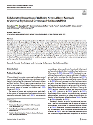 Screenshot of research article