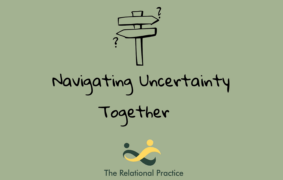 Navigating uncertainty together
