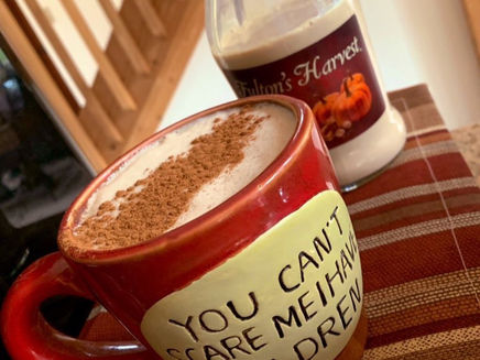 Coffee, crochet and the Great British Baking Show