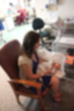 Jaimi Stewart in the NICU