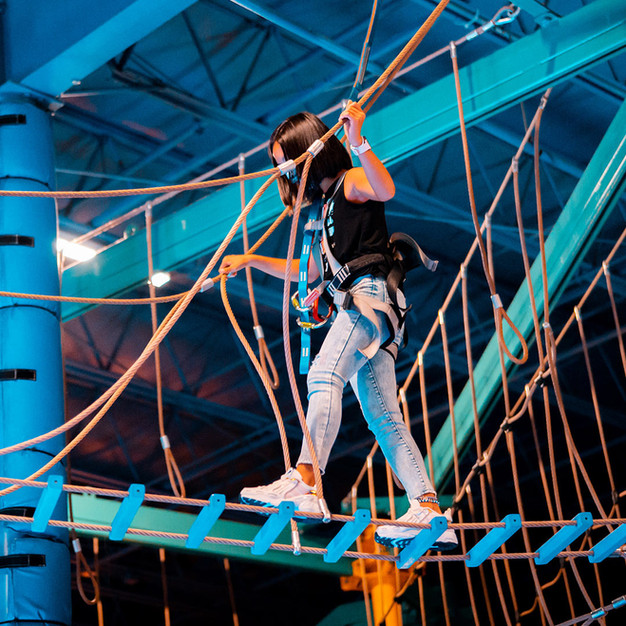 Ropes Course Crazy Pinz Bowling, Arcade & Laser Tag