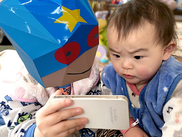 変身マスク・子供編(無料ペーパークラフト)