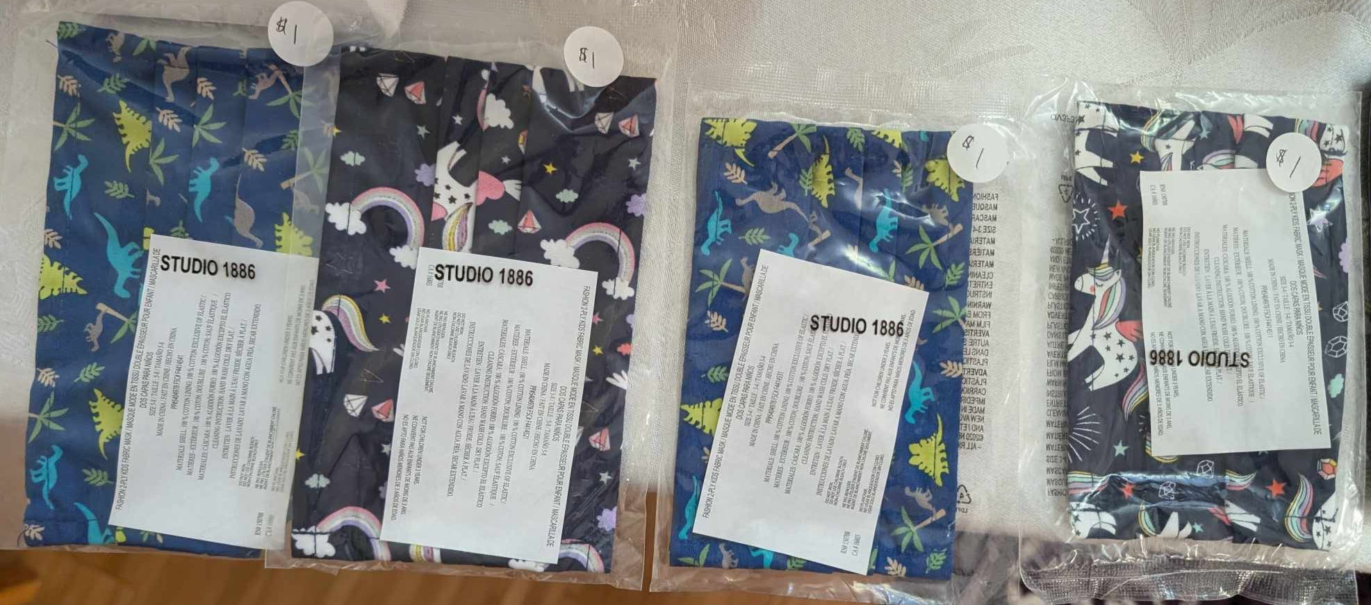 Face Masks - Kids - 2ply Cloth