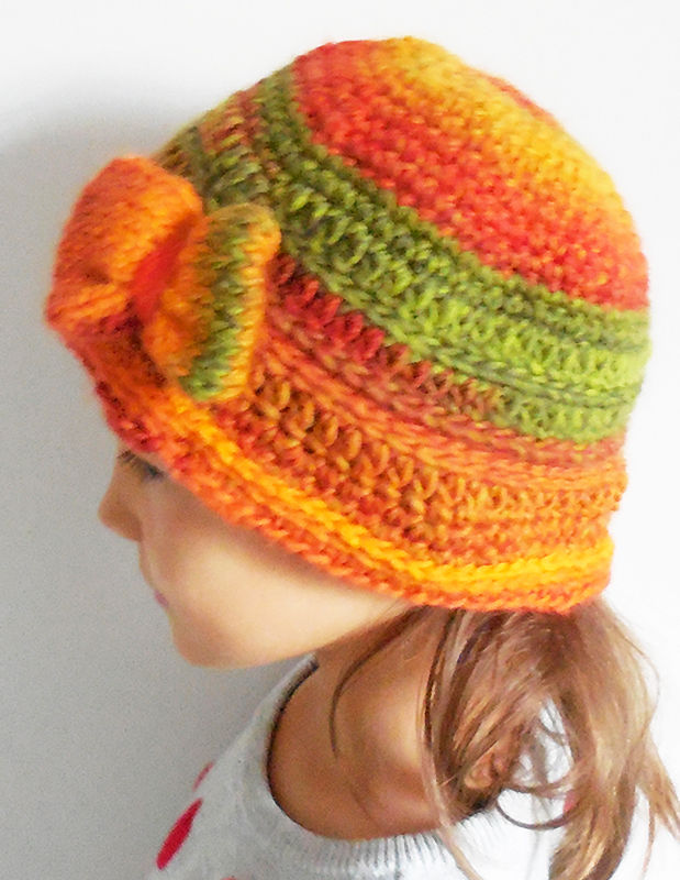 Miniature : CHAPEAU CLOCHE TOURNESOL