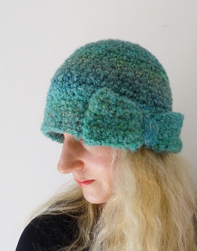 Miniature : CHAPEAU CLOCHE TURQUOISE