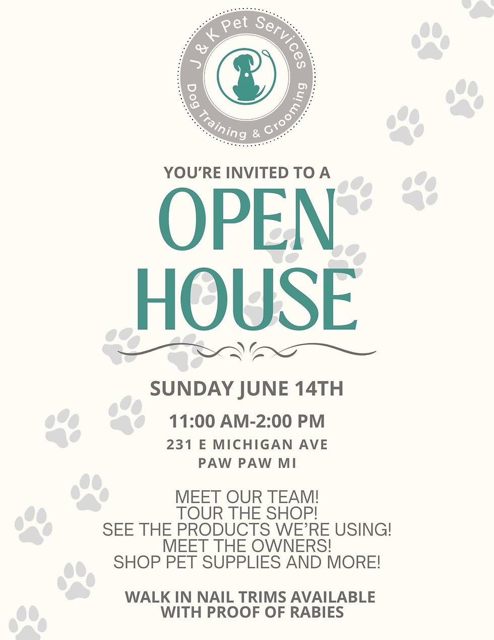 Open house!