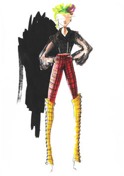 Luxury Sustainable Fashion Designer  - Punk