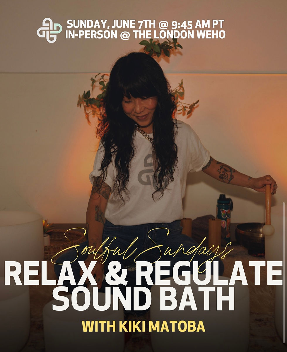Soulful Sundays with The Den Meditation @The London WEHO