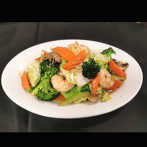 E16. Mixed Vegetable (Choice of Meat)