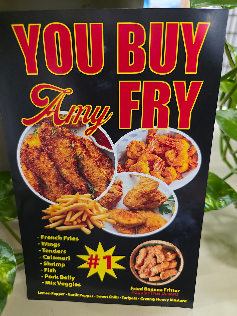 "You Buy, Amy Fry!"