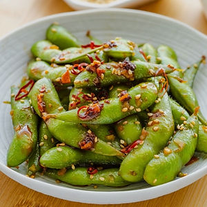 Garlic Chili Edamame