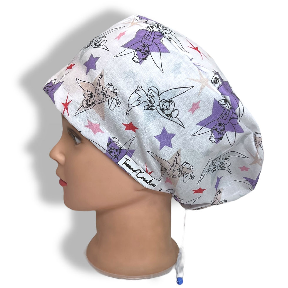 Tinkerbell scrub cap