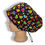 Thumbnail: Rainbow hearts scrub cap