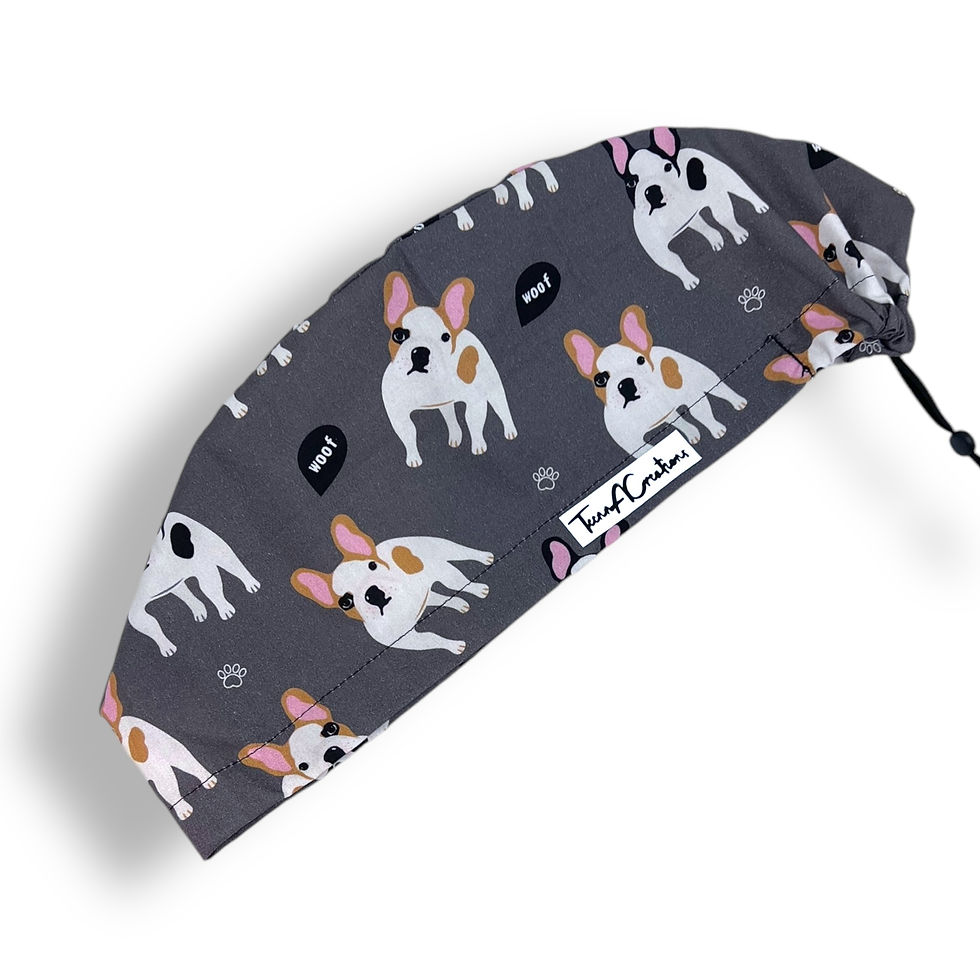 Thumbnail: French Bulldog Scrub Cap