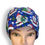 Thumbnail: Christmas Blue santa Scrub Cap