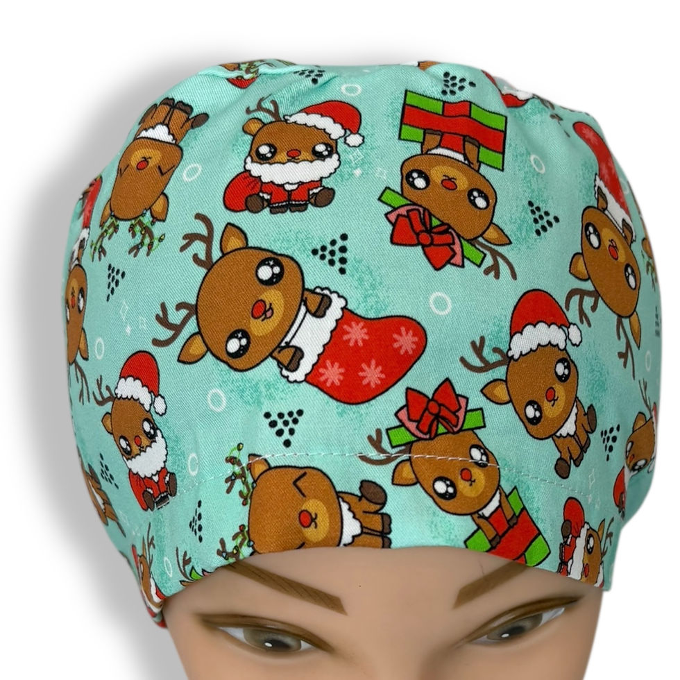 Thumbnail: Christmas Scrub Cap Teennacreations