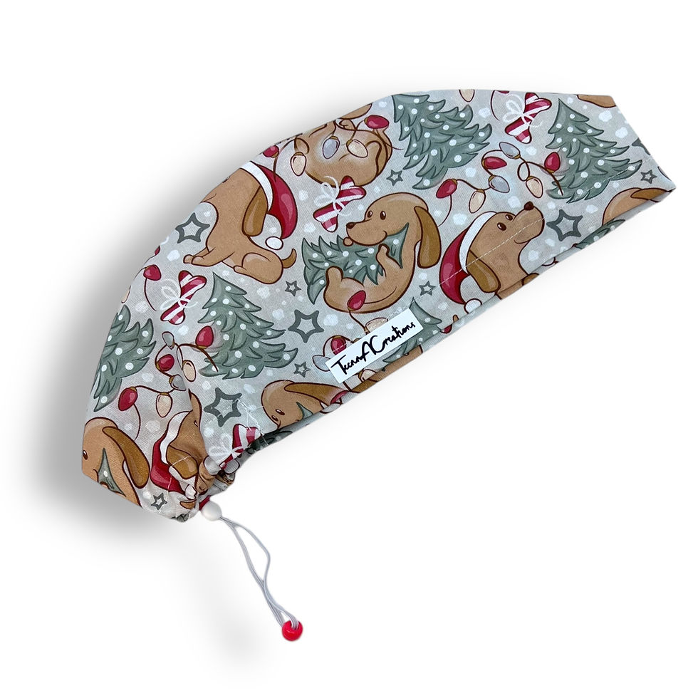 Thumbnail: Christmas Dasch Scrub Cap